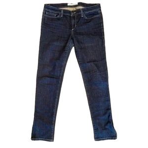 Joe’s Jeans  size 31 dark blue skinny jeans THE PROVOCATEUR zip at ankle